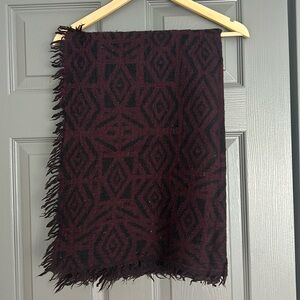 Aritzia Mosaic Blanket Scarf